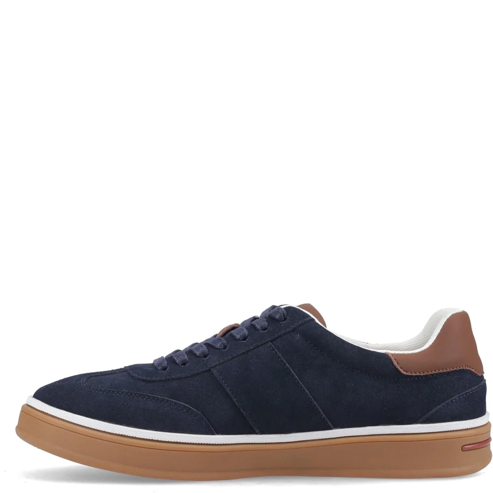 Navy Carlos Suede Trainers - Image 4
