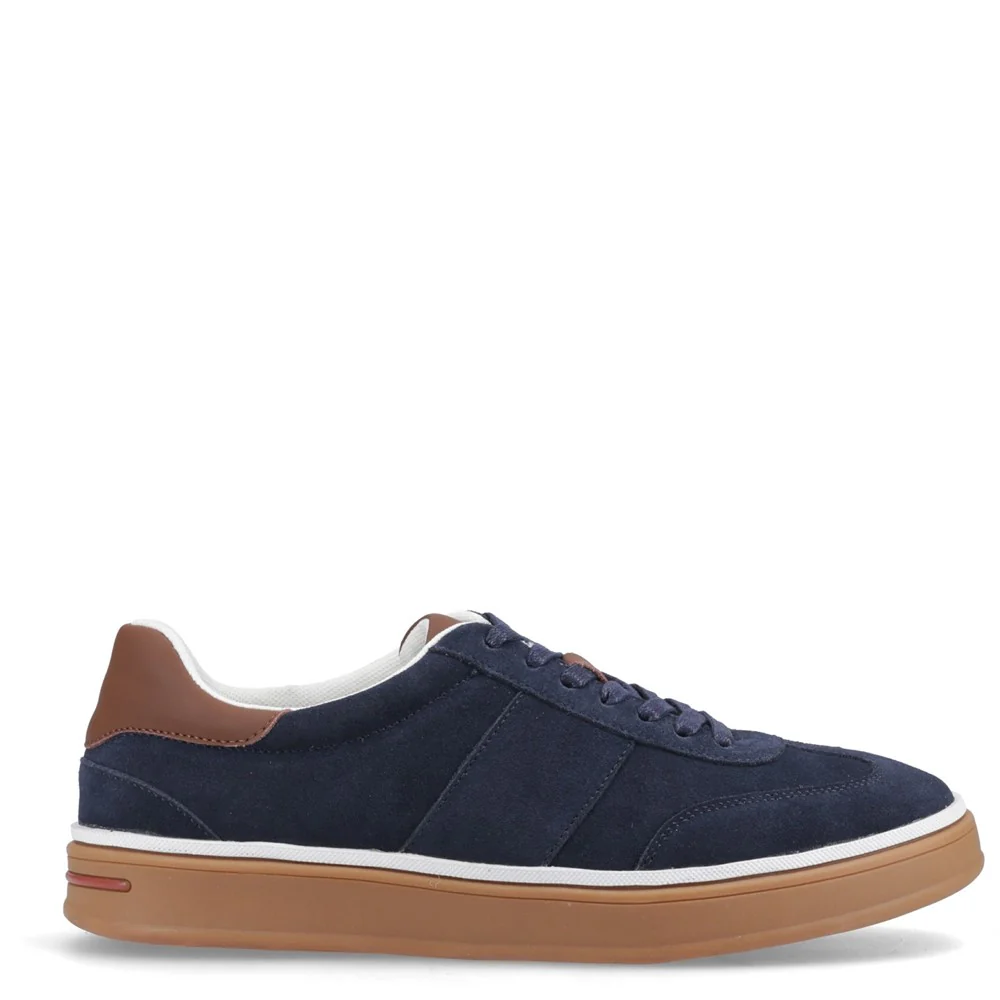 Navy Carlos Suede Trainers - Image 5