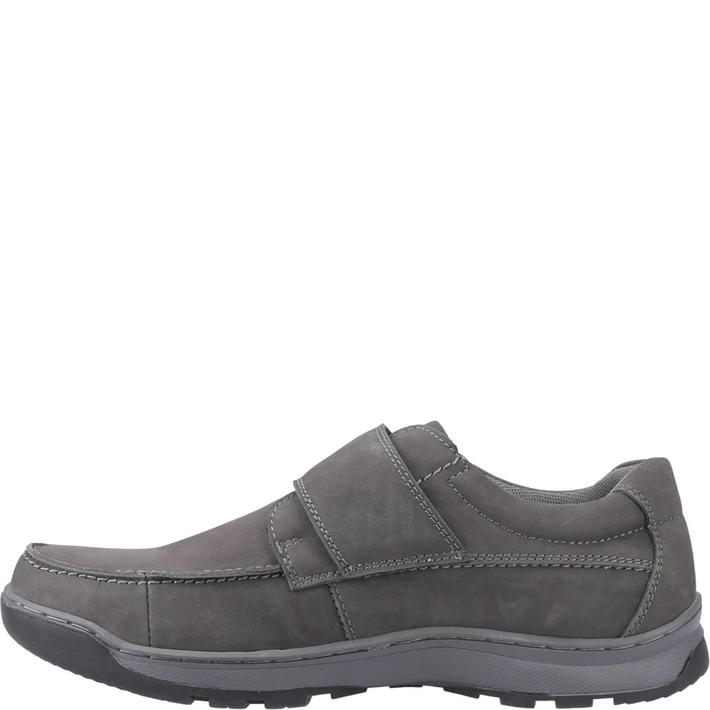 Grey Casper Touch Fastening Shoes - Image 4