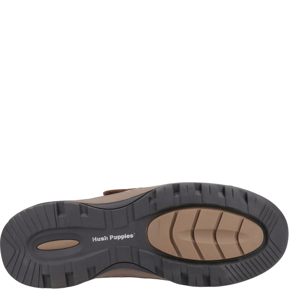 Tan Nubuck Casper Touch Fastening Shoes - Image 3