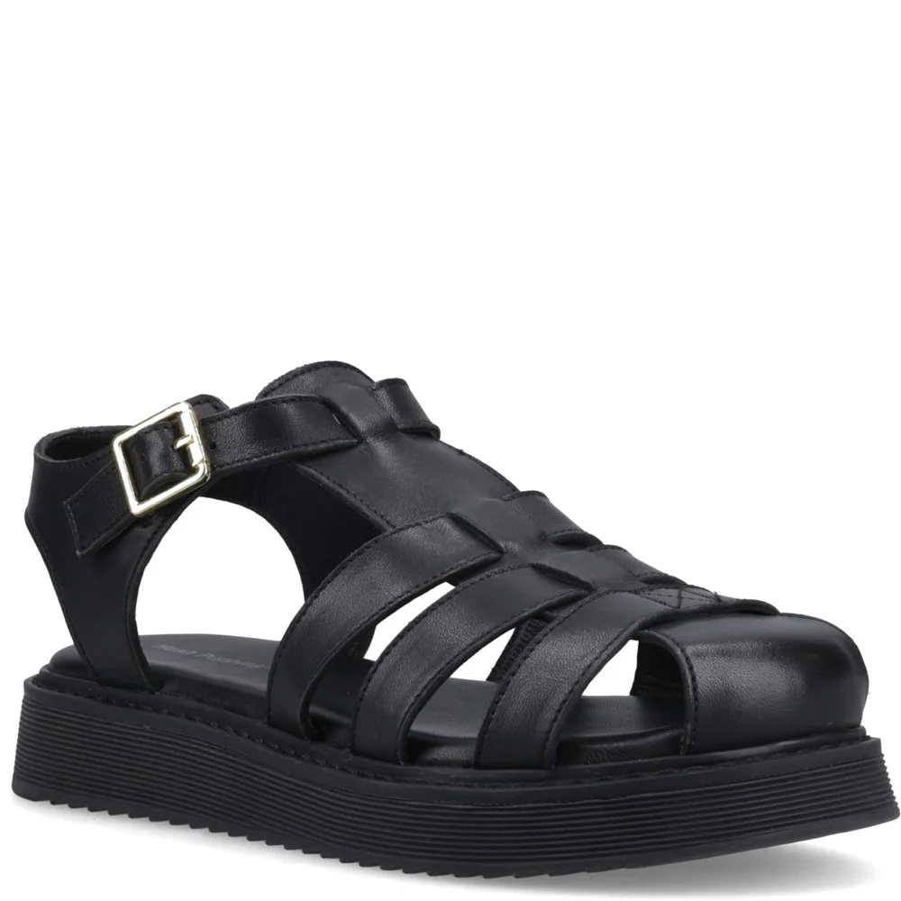 Black Cassandra Gladiator Sandals - Image 3