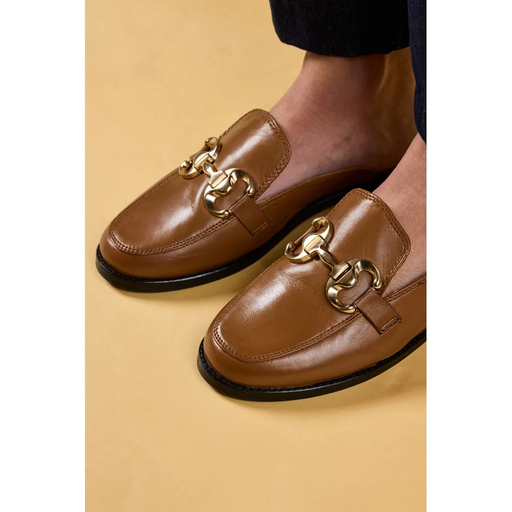 Tan Cathleen Mules