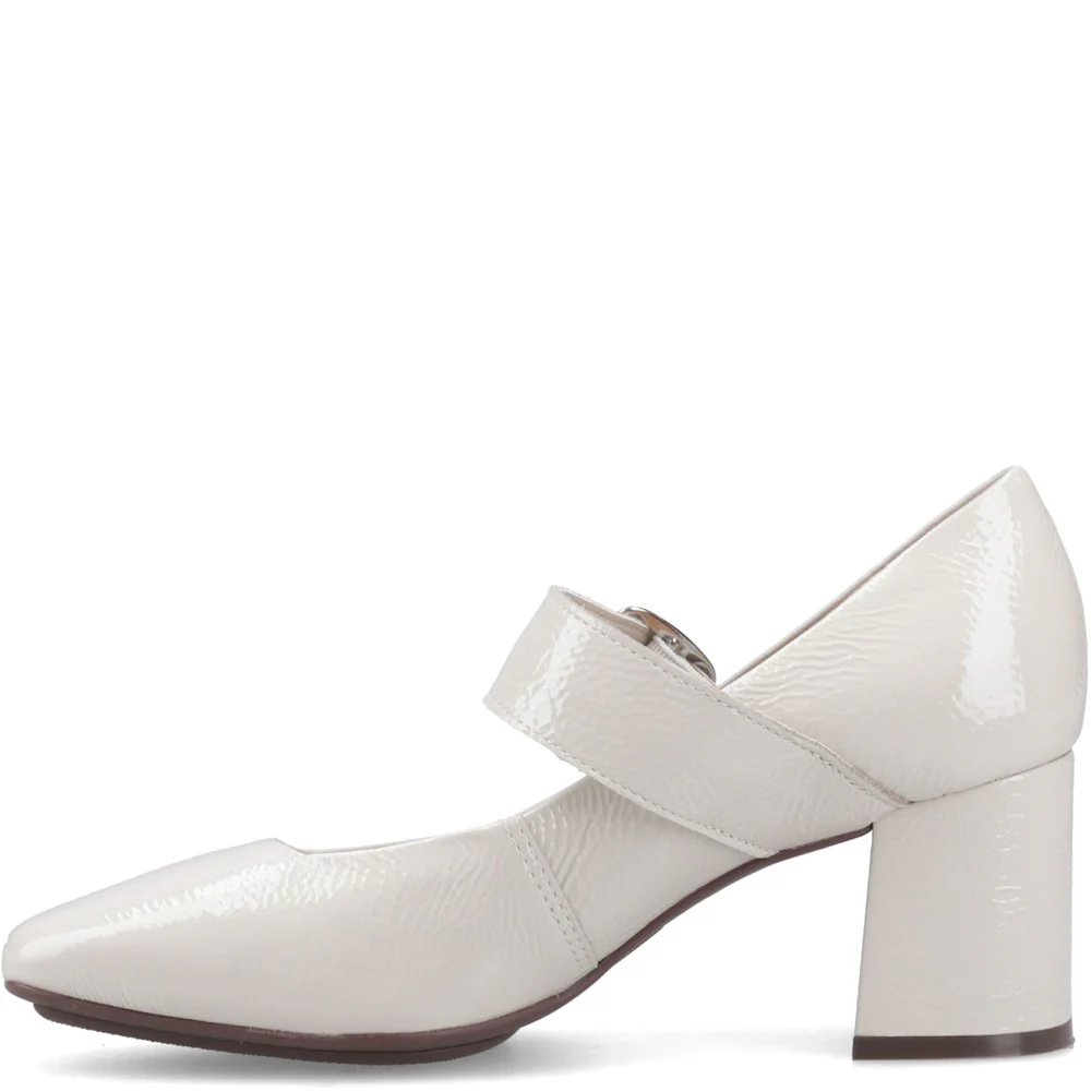 Ivory Celcilia Buckle Heels - Image 5