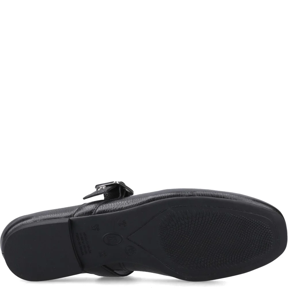 Black Charlene Stud Ballerinas - Image 3
