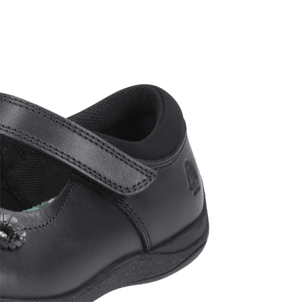 Black Christina Junior School Shoes - Image 10