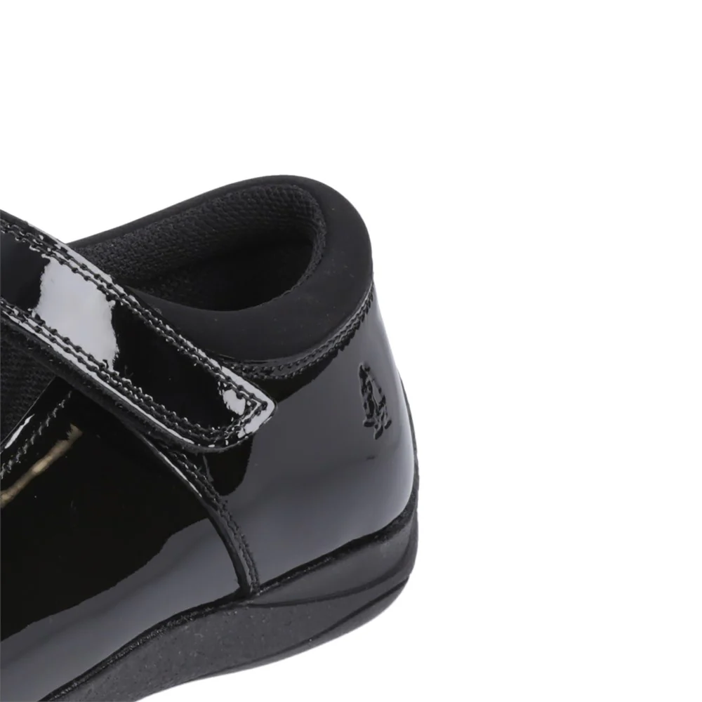Black Christina Patent Senior School Shoes - Image 10