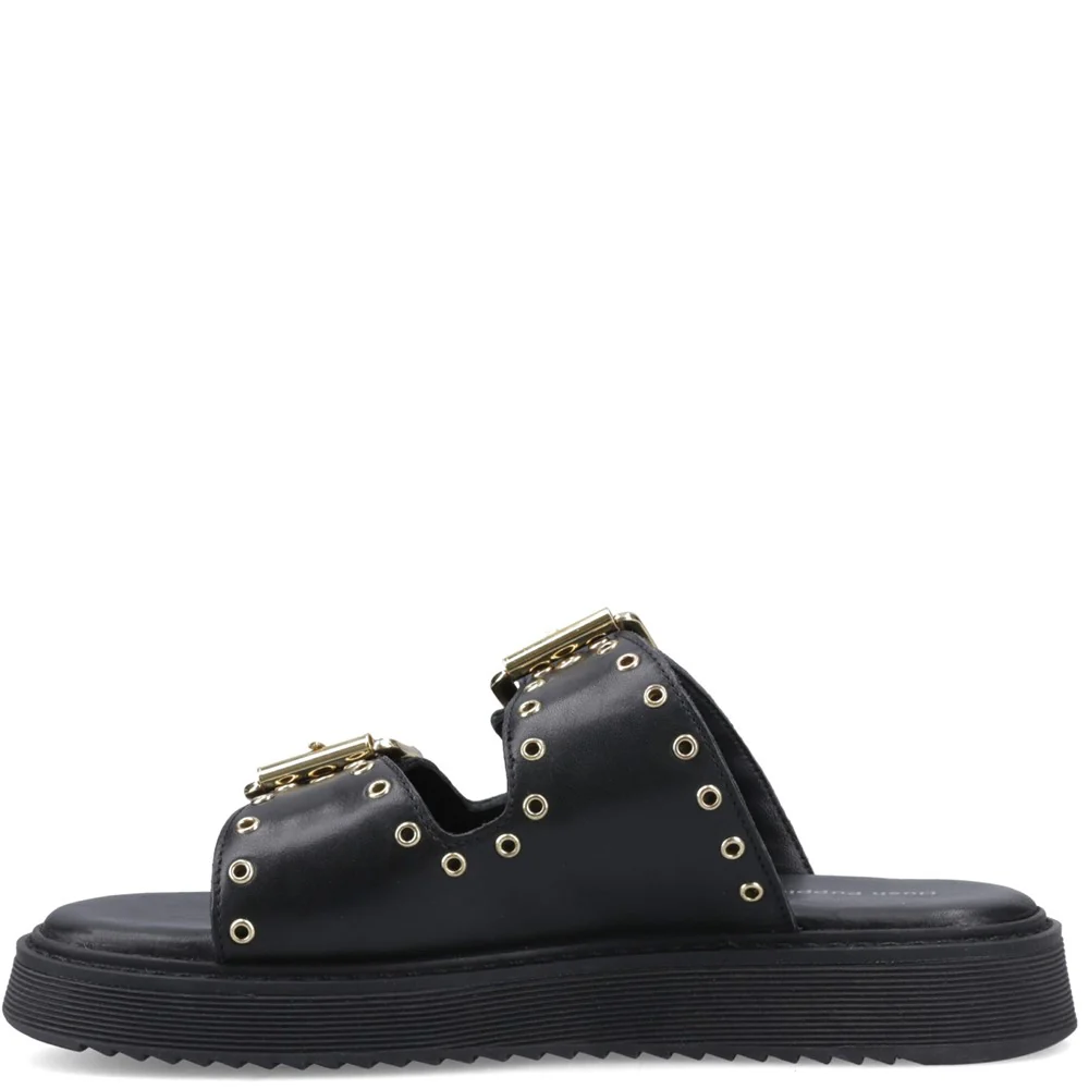 Black Christine Mule Sandals - Image 5