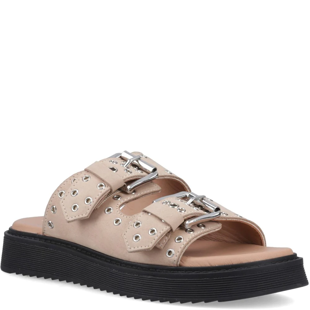Taupe Christine Mule Sandals