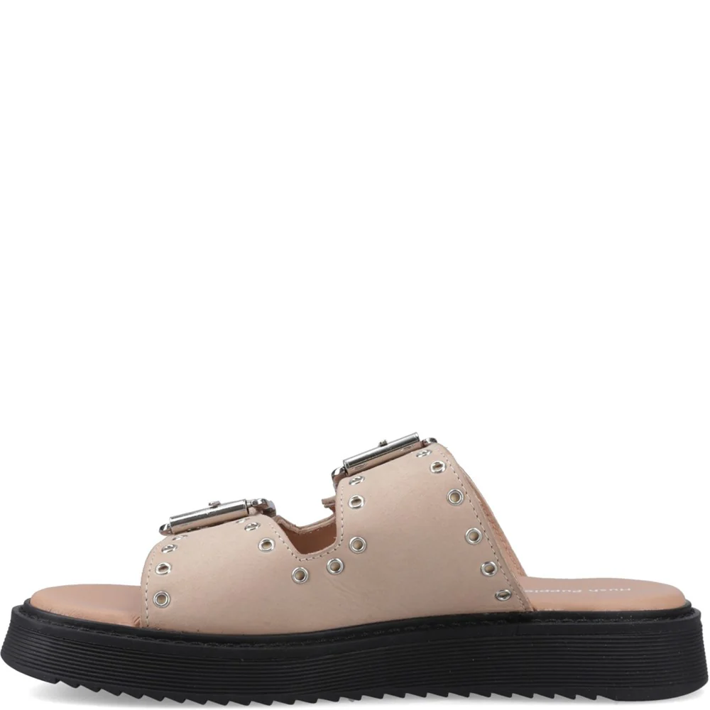 Taupe Christine Mule Sandals - Image 4