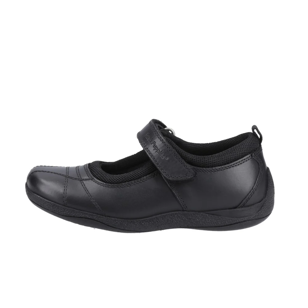 Black Clara Junior School Shoes - Image 5