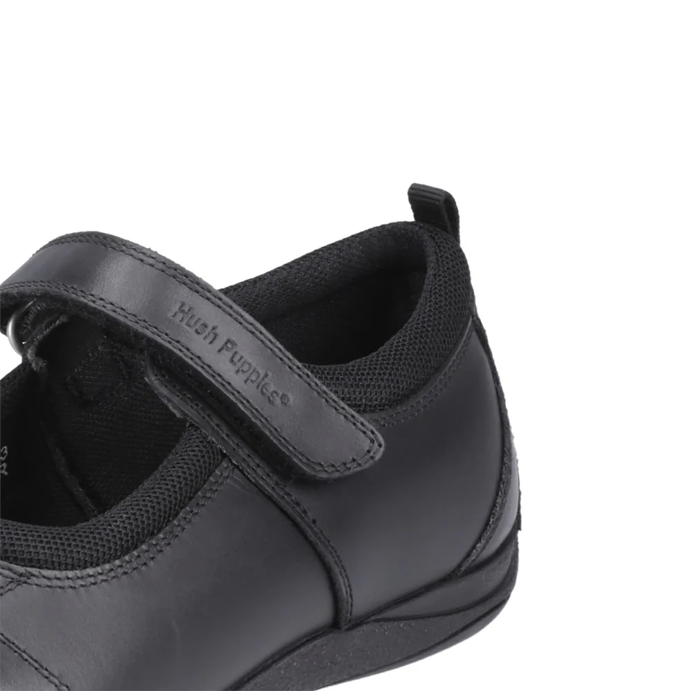 Black Clara Senior School Shoes - Image 9