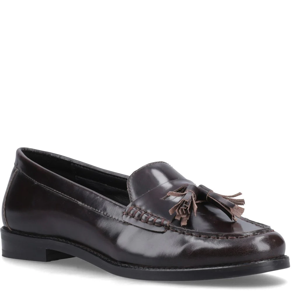 Aubergine Connie Tassel Loafers - Image 3