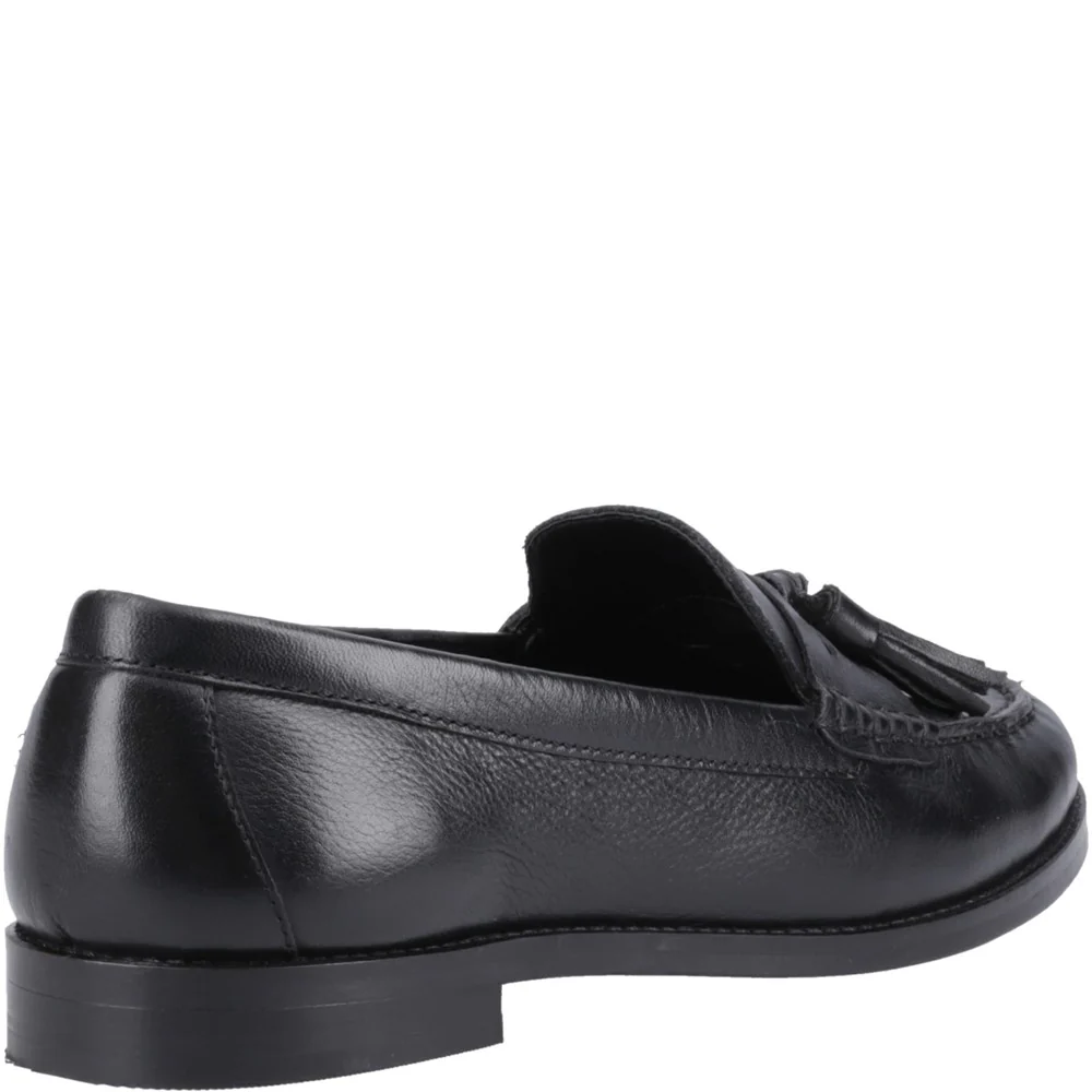 Black Connie Tassel Loafers - Image 2