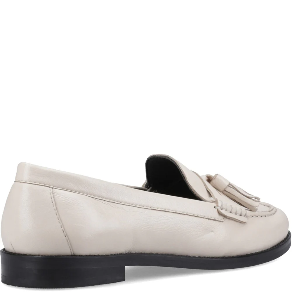Cream Connie Tassel Loafers - Image 2