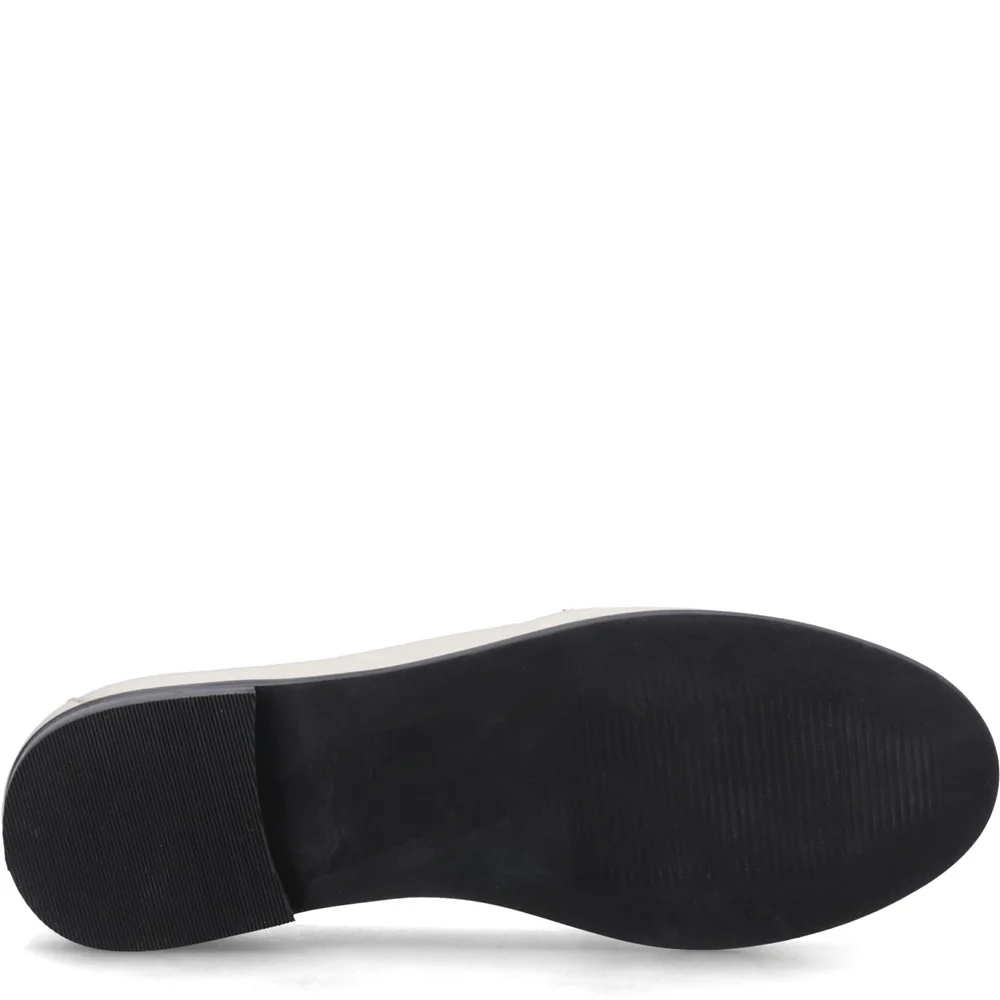 Cream Connie Tassel Loafers - Image 3
