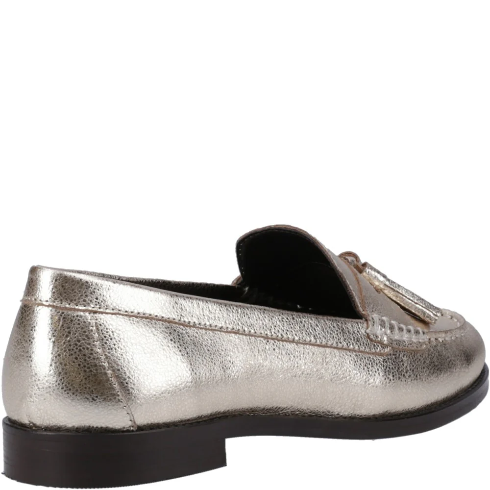 Gold Connie Tassel Loafers - Image 2