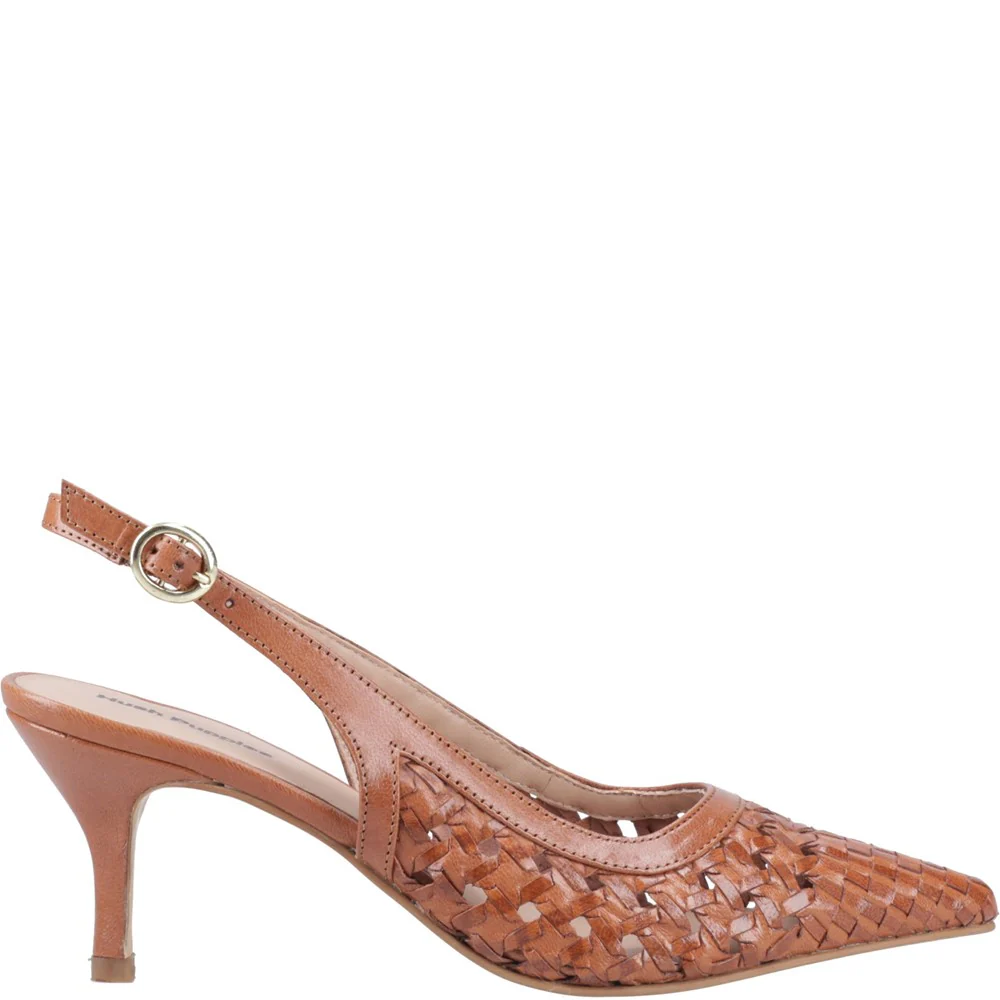 Tan Dalia Kitten Heels - Image 6