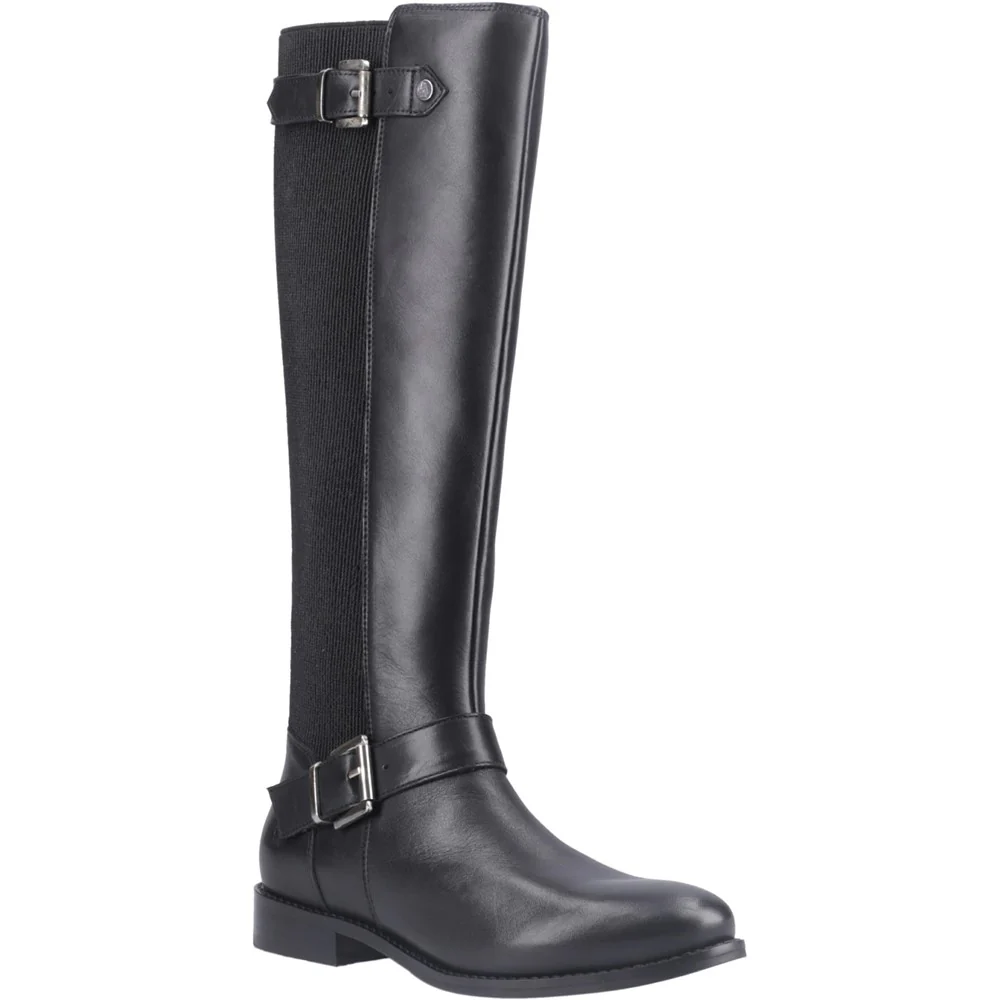 Black Daphne Long Boots