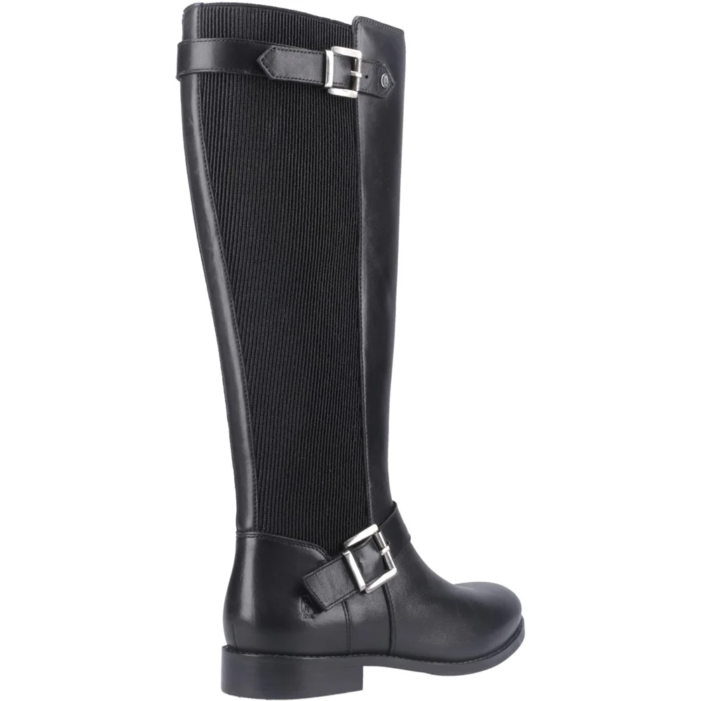 Black Daphne Long Boots - Image 2