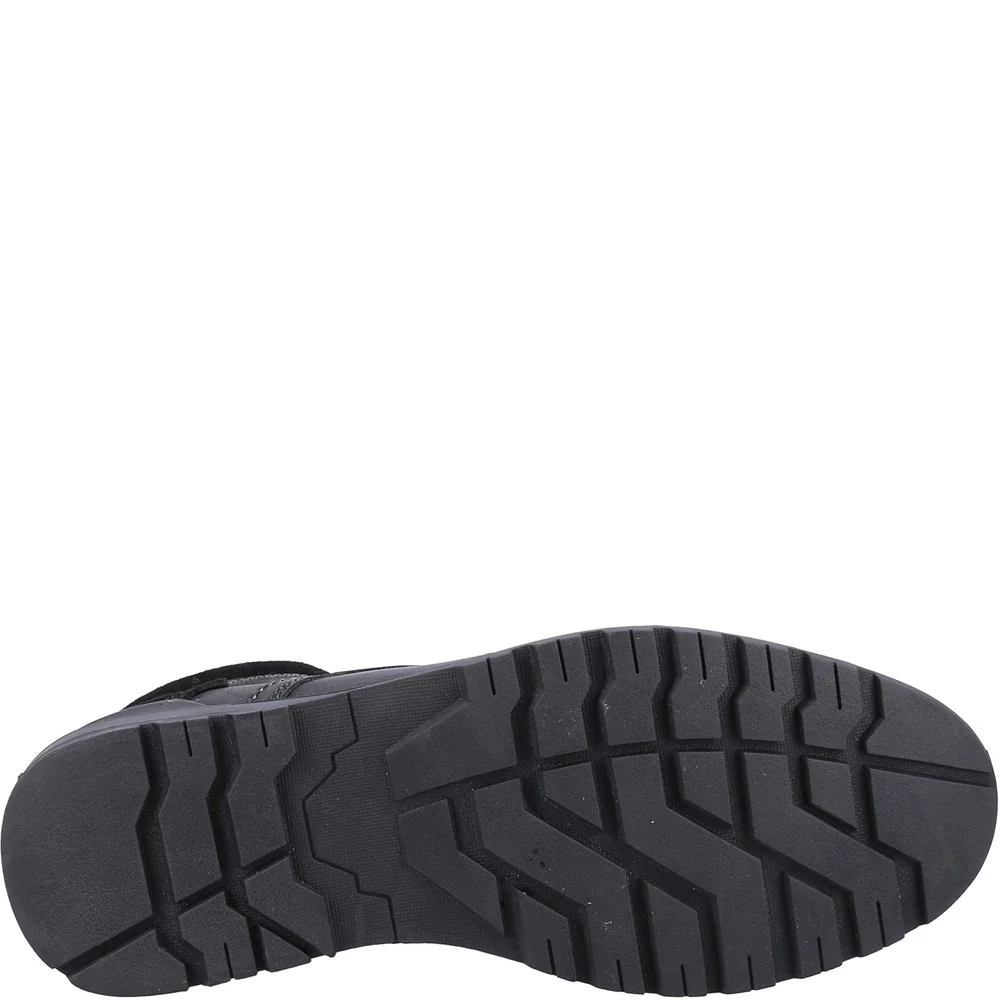 Black Dean Lace-Up Boots - Image 2