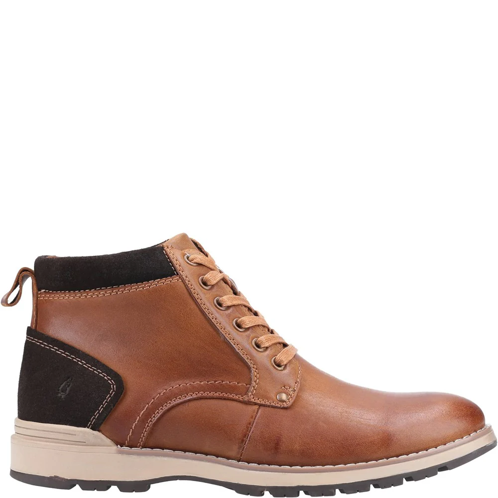 Tan Dean Lace-Up Boots - Image 4