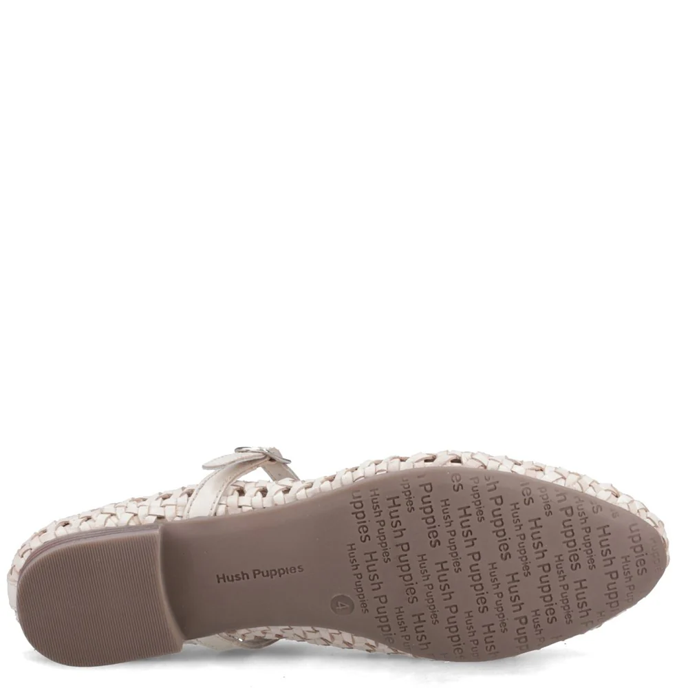 Cream Delaney Woven Mary Jane Shoes - Image 4