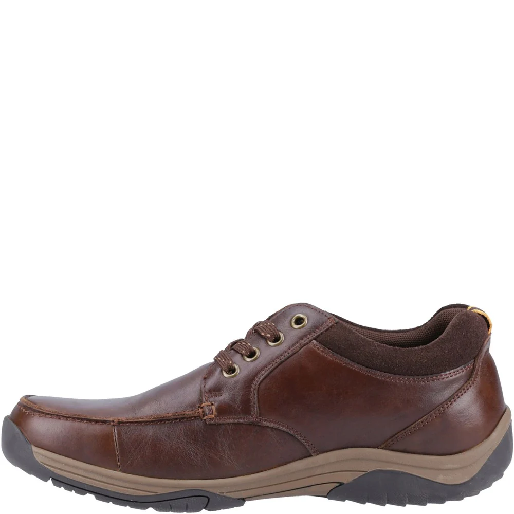 Brown Derek Lace Up Shoes - Image 4