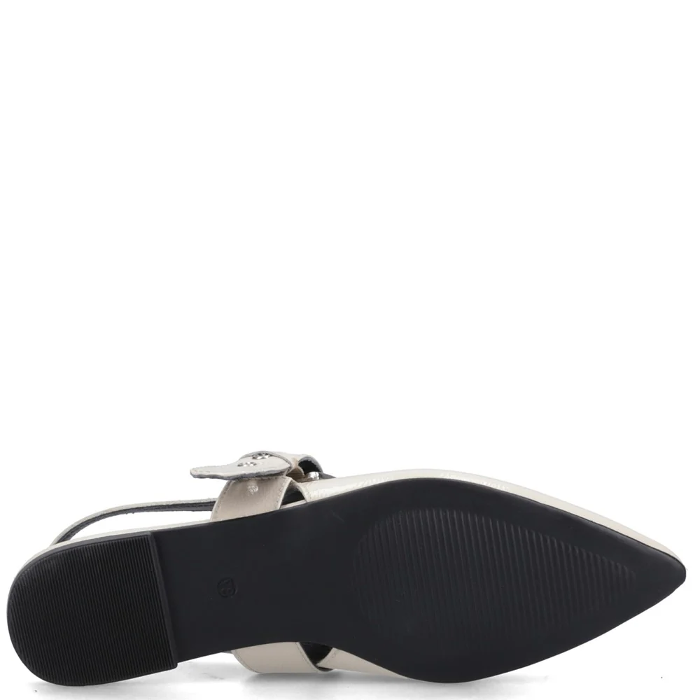 Cream Diya Buckle Mary Janes - Image 4