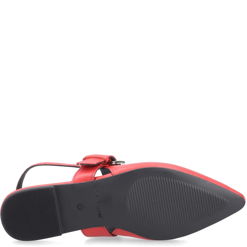 Red Diya Buckle Mary Janes - Image 3