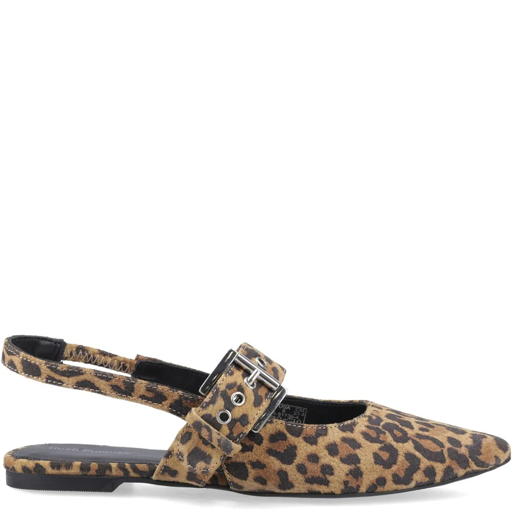 Leopard Diya Suede Mary Janes - Image 5