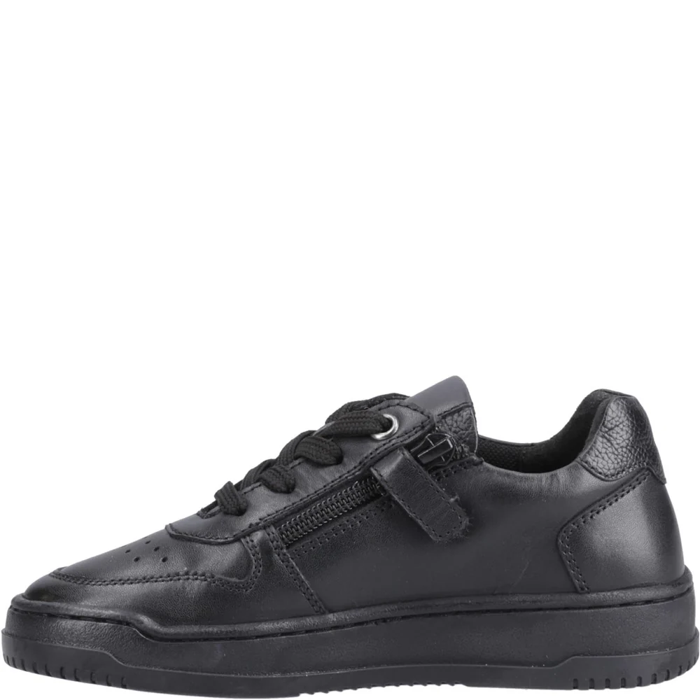 Black XL Dougie Senior School Shoes - Image 4