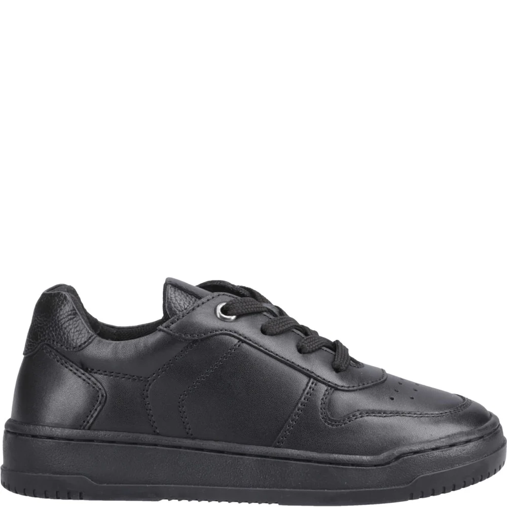 Black XL Dougie Senior School Shoes - Image 5