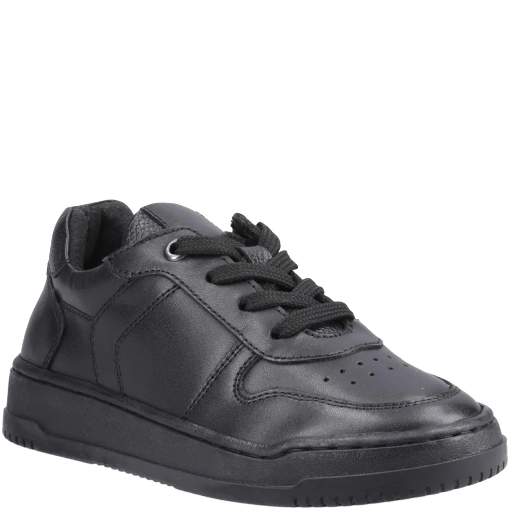 Black XL Dougie Senior School Shoes - Image 6