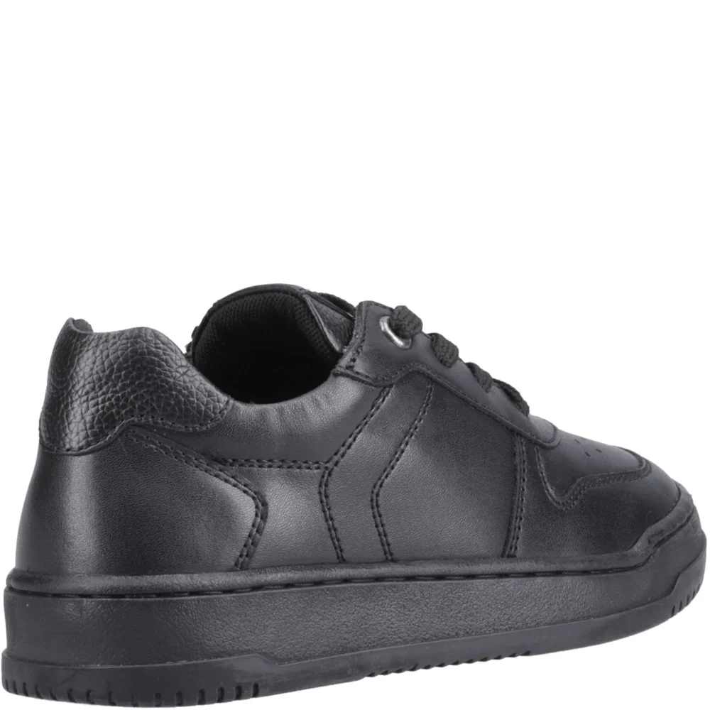Black XL Dougie Senior School Shoes - Image 7