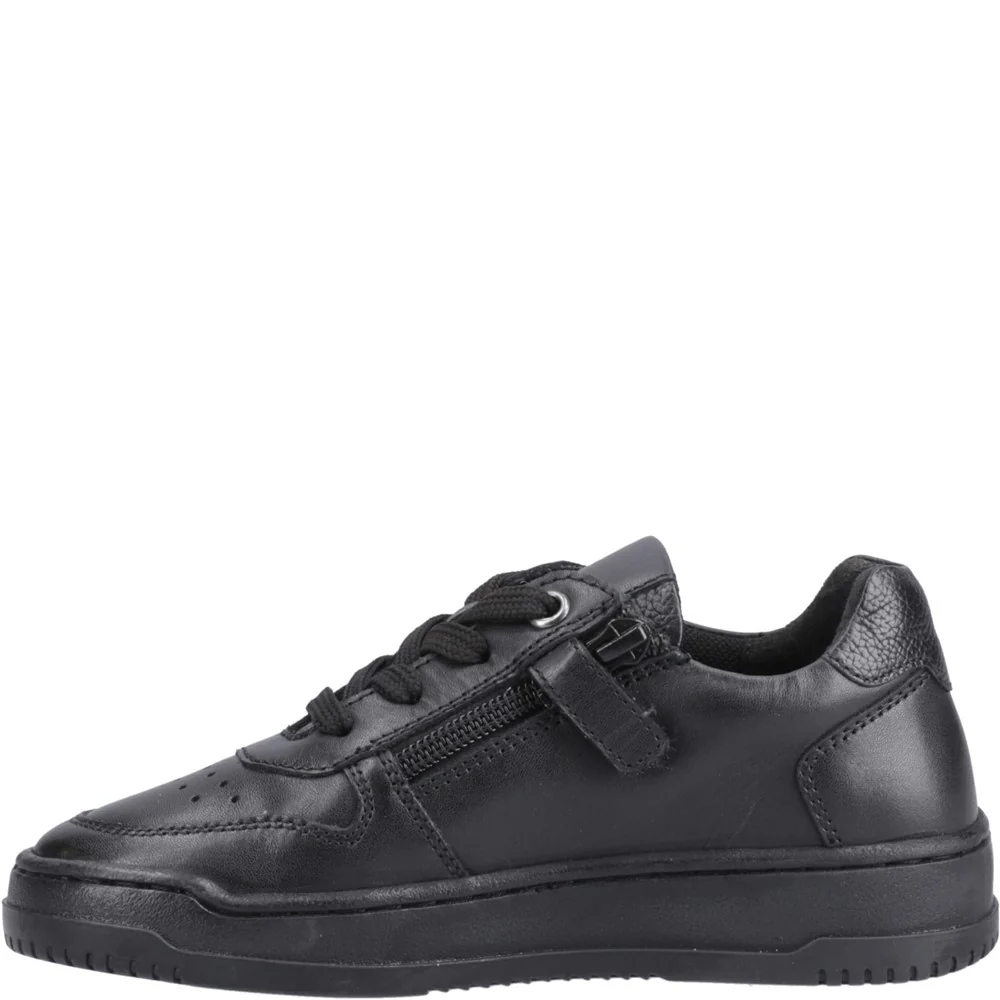 Black XL Dougie Senior School Shoes - Image 9