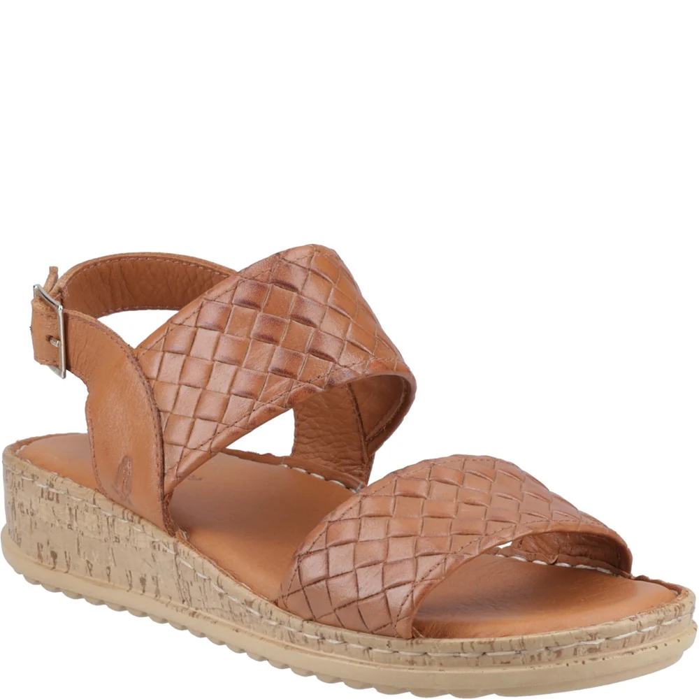 Tan Ebony Woven Sandals