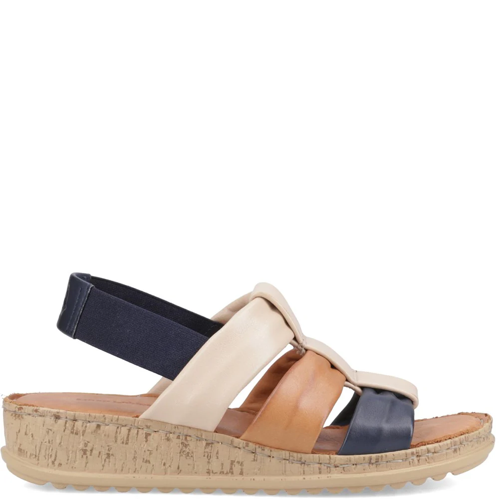 Navy Mix Eden Gladiator Sandals - Image 5