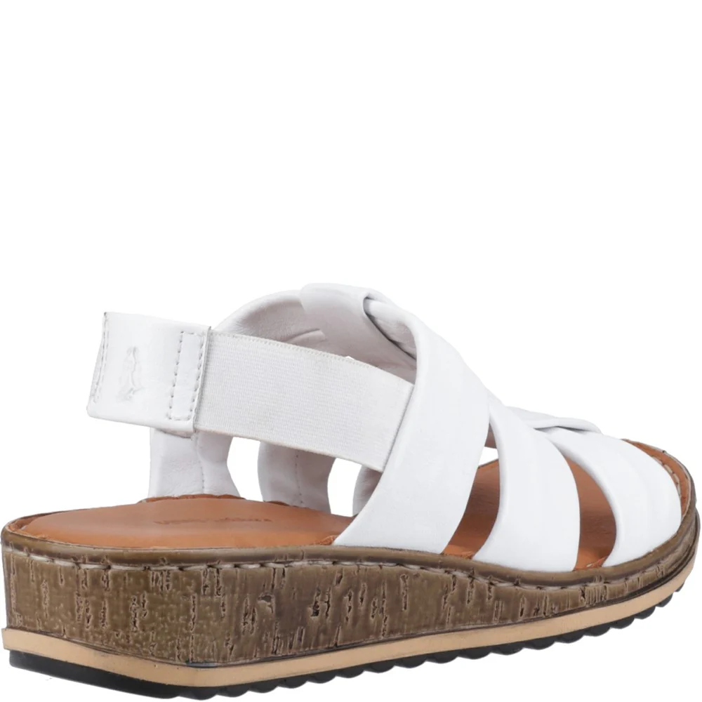 White Eden Gladiator Sandals - Image 2
