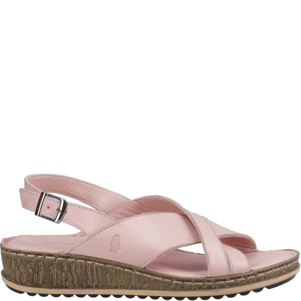 Blush Elena Crossover Wedges - Image 5