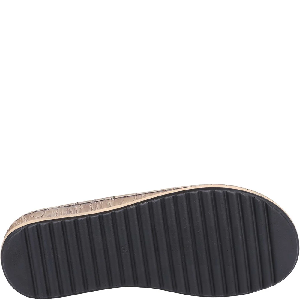 Black Elissa Toepost Sandals - Image 3