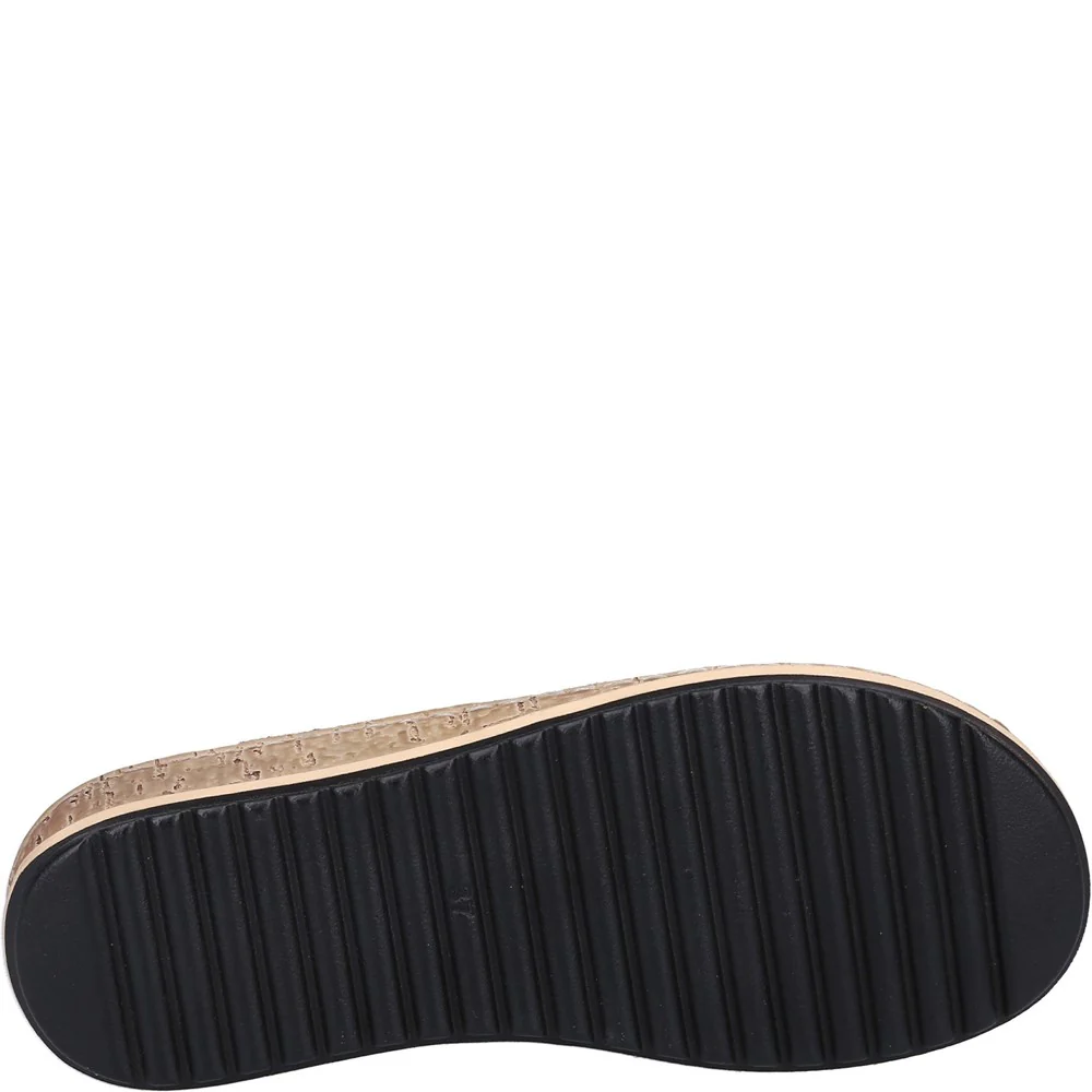 Navy Elissa Toepost Sandals - Image 3