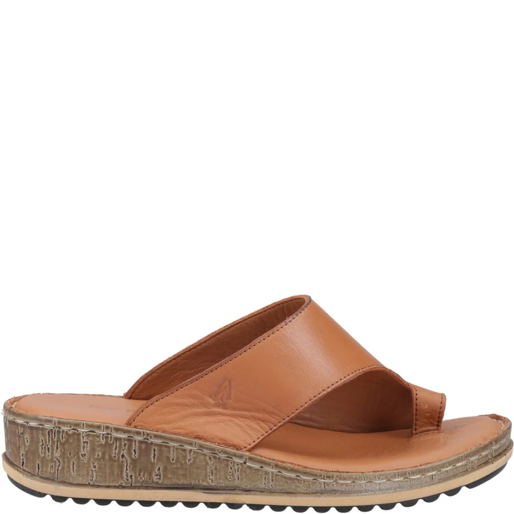 Tan Elissa Toepost Sandals - Image 5