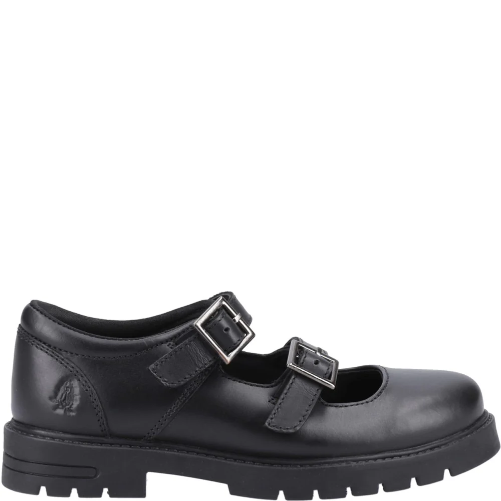 Black Ella Junior School Shoes - Image 5