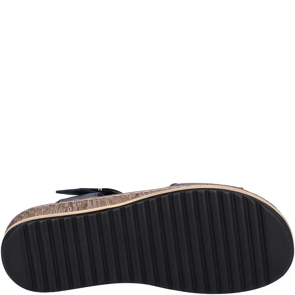 Navy Ellie Sandals - Image 3
