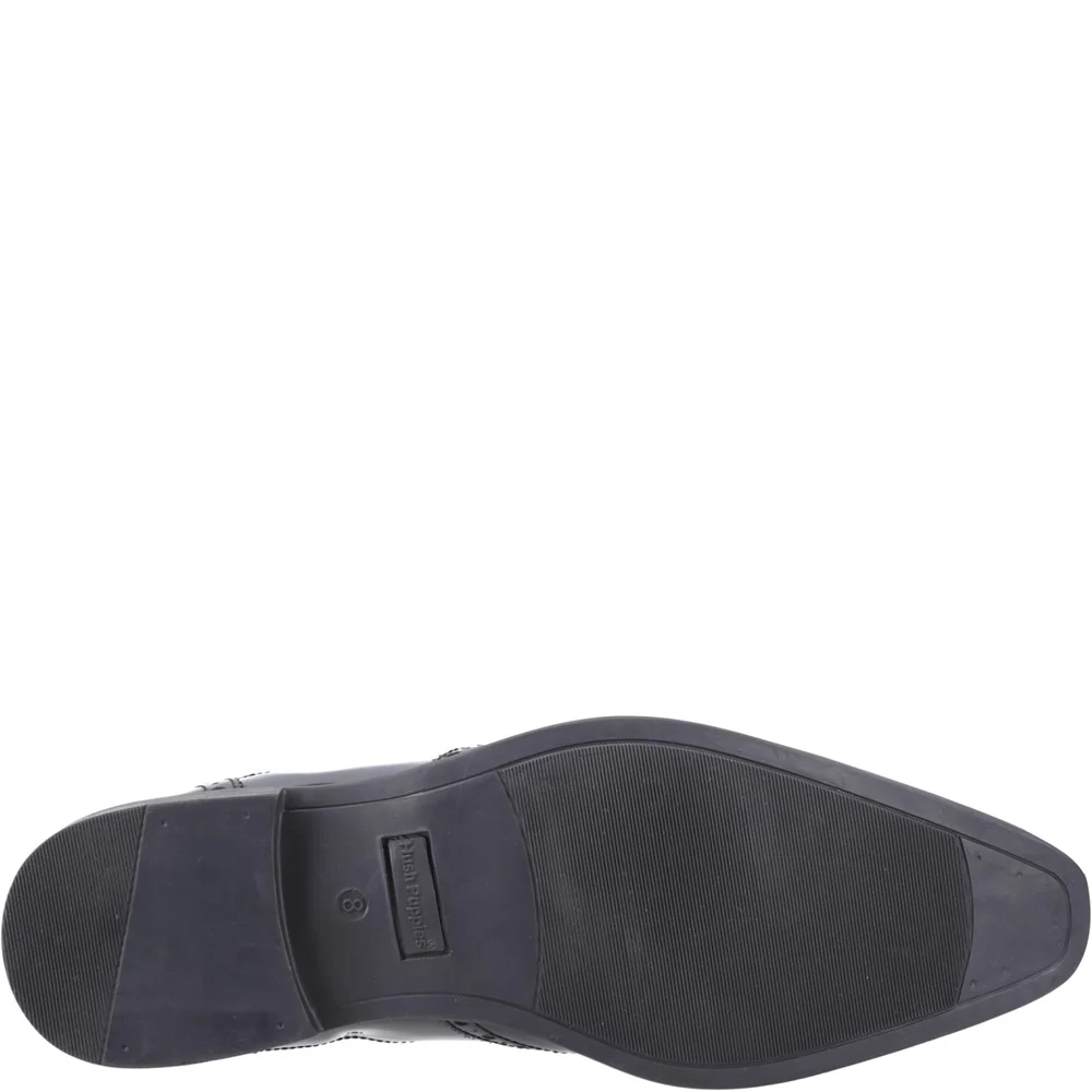 Black Elliot Brogue Shoes - Image 3