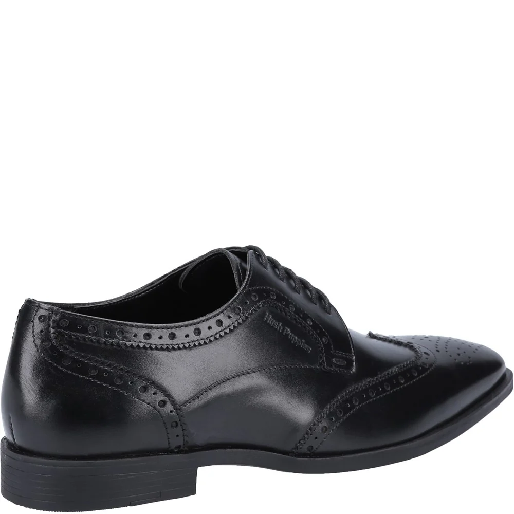Black Elliot Brogue Shoes - Image 2