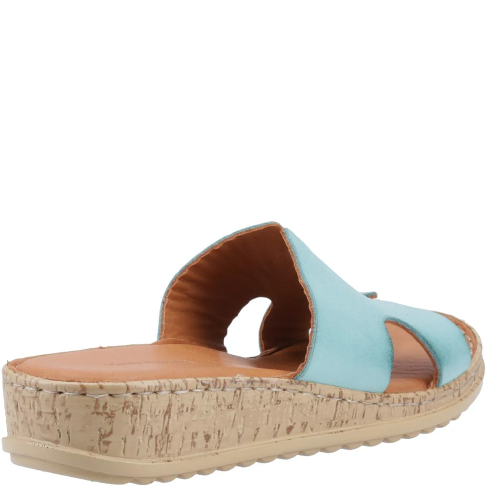 Aqua Eloise Mule Sandals - Image 2