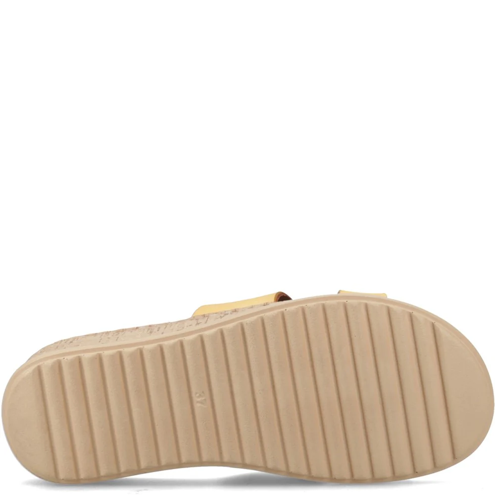 Mustard Eloise Mule Sandals - Image 3