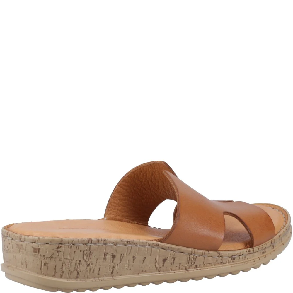 Tan Eloise Mule Sandals - Image 2