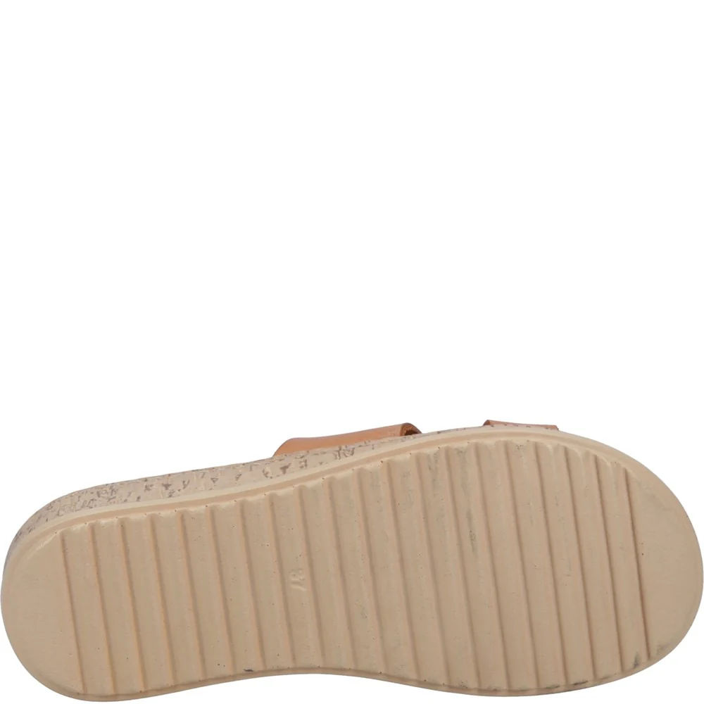 Tan Eloise Mule Sandals - Image 3